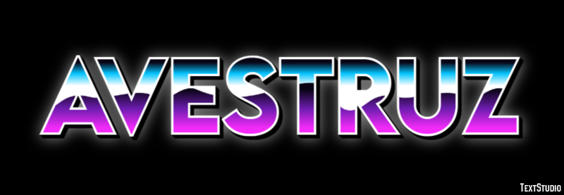 Avestruz Efecto de Texto