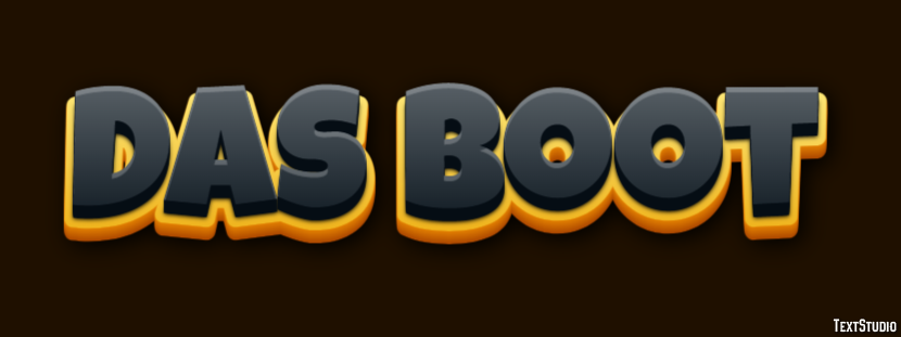 Das Boot Efeito de texto