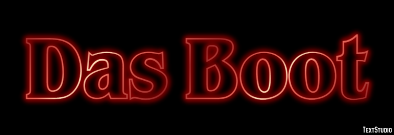 Das Boot テキスト効果
