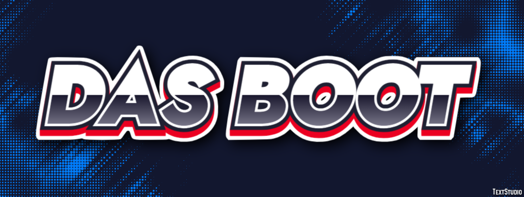 Das Boot Efeito de texto