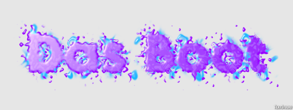 Das Boot Text Effect