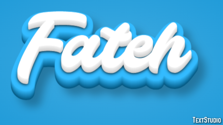 Fateh Text effect