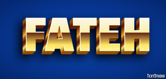 Fateh Text effect
