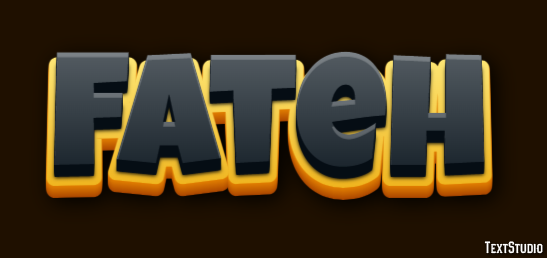 Fateh Text effect