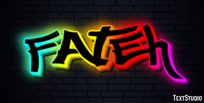 Fateh Text effect