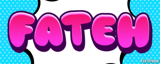 Fateh Text effect