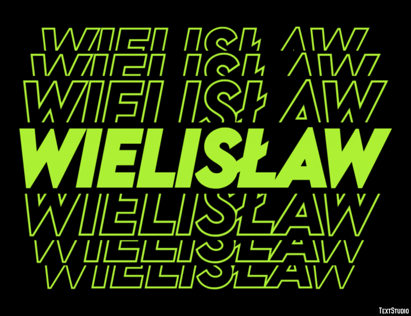 Wielisław Efekt tekstowy
