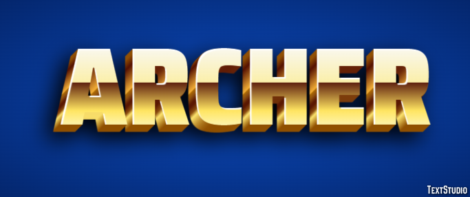 Archer テキスト効果