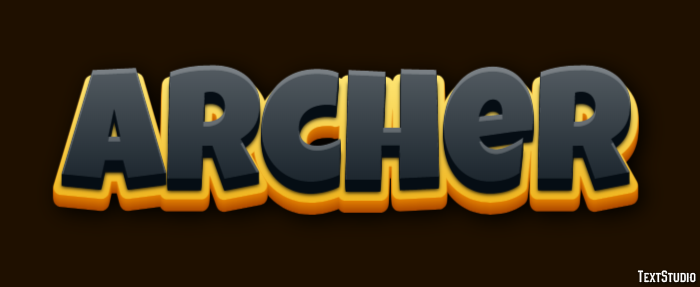 Archer テキスト効果