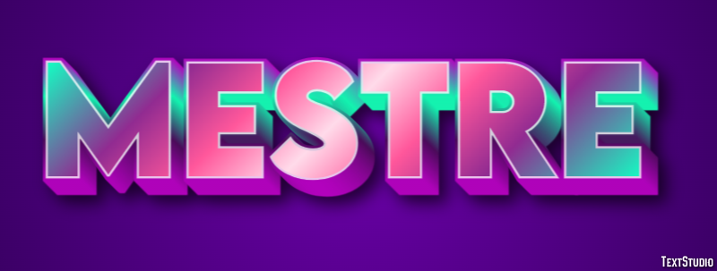 Mestre Efekt tekstowy