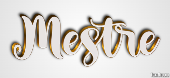Mestre Efekt tekstowy