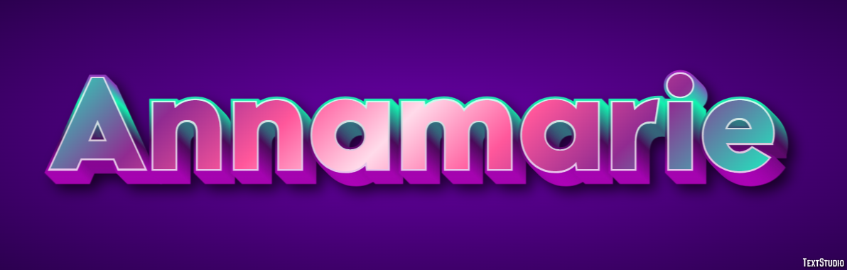 Annamarie Text effect