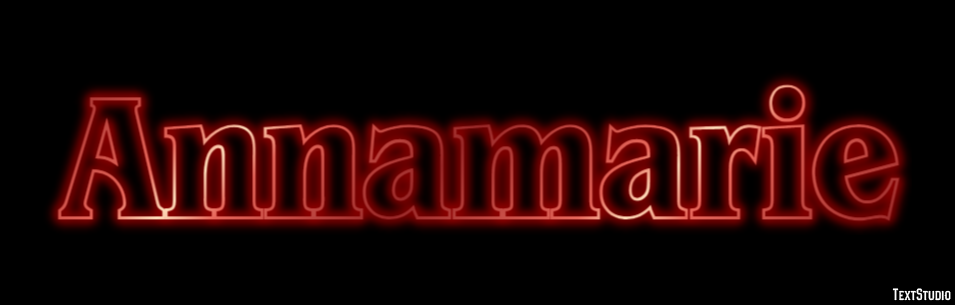 Annamarie Text effect