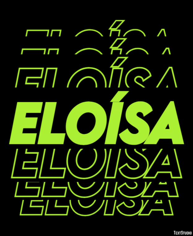 Eloísa Efecto de texto