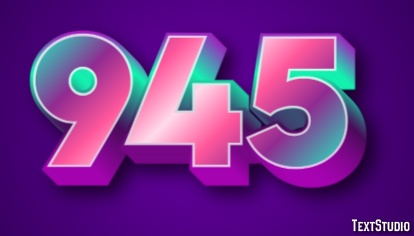 945 Text Effect