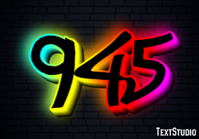 945 Text Effect