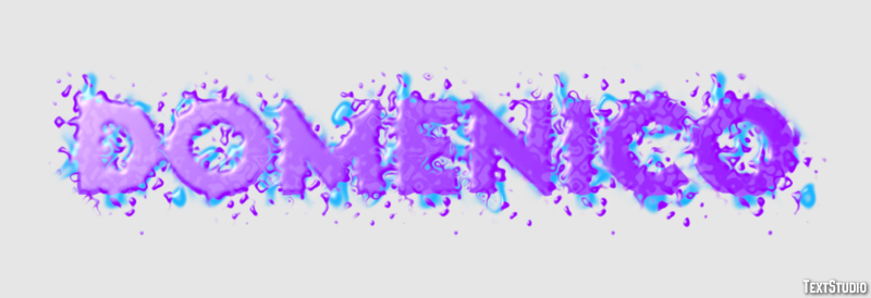 Domenico Text Effect