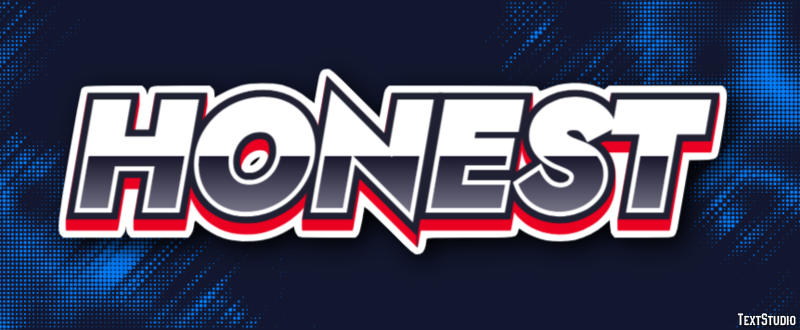 Honest テキスト効果