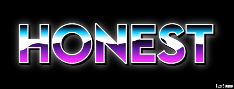 Honest Text Effect