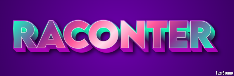 Raconter Эффект текста