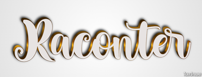 Raconter Эффект текста