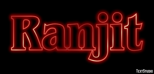 Ranjit Text Effect