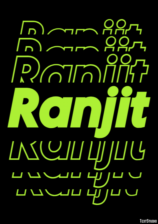 Ranjit Text Effect