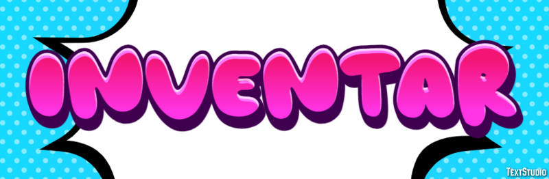Inventar Efekt tekstowy