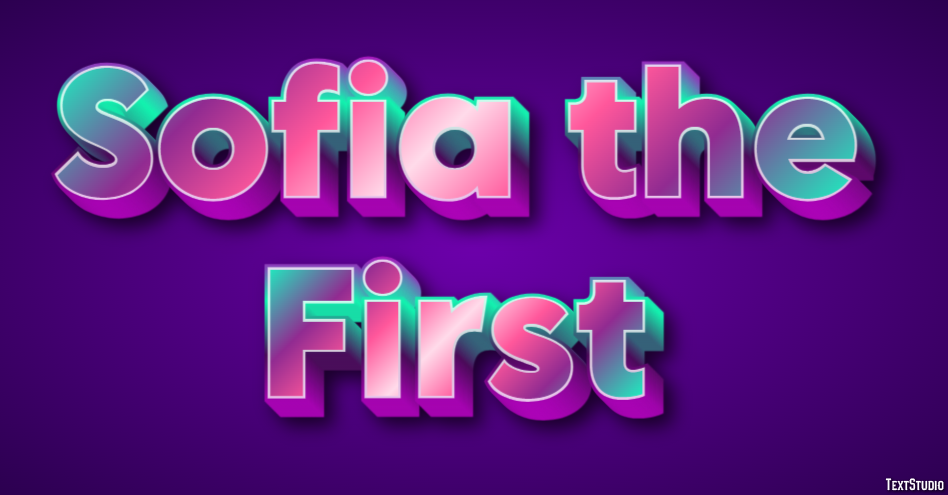 Sofia the First Effet de Texte