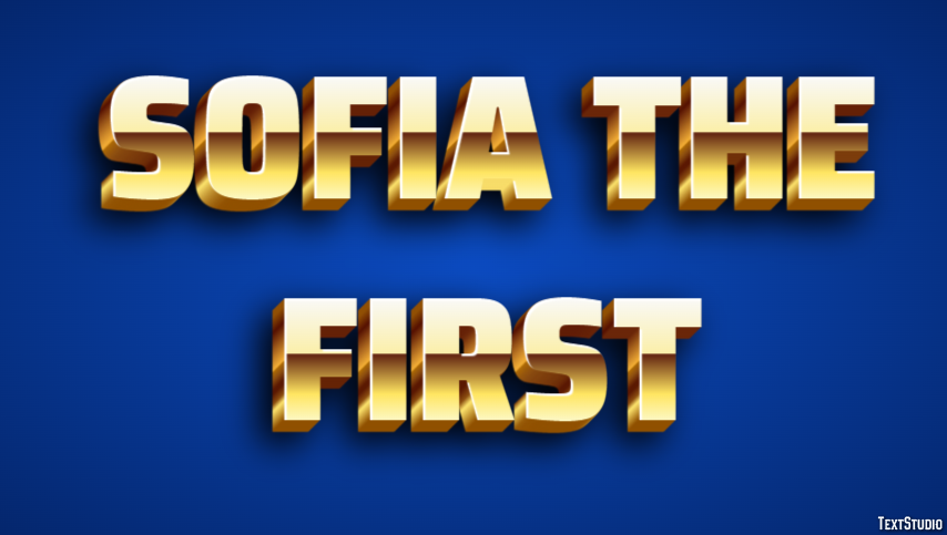 Sofia the First Effet de Texte