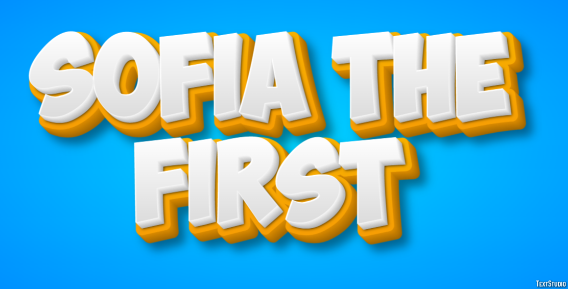 Sofia the First Effet de Texte