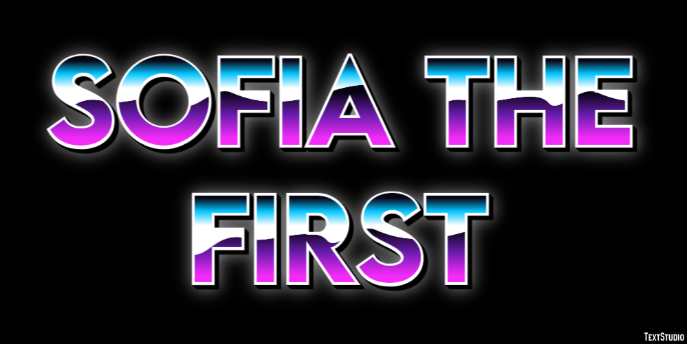 Sofia the First Efekt tekstowy