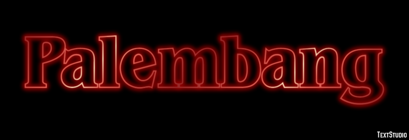 Palembang Effetto testo