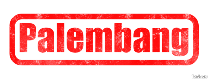 Palembang テキスト効果