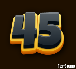 45 Text Effect