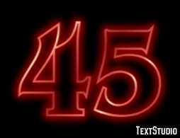 45 Text Effect