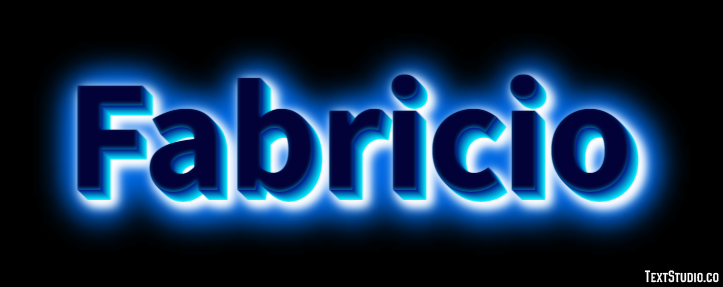 Fabricio Texteffekt