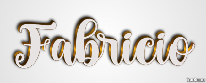 Fabricio Efecto de texto
