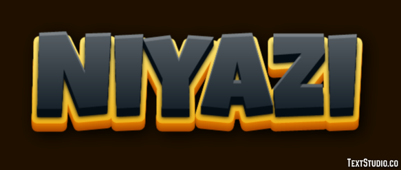 Niyazi Efecto de Texto
