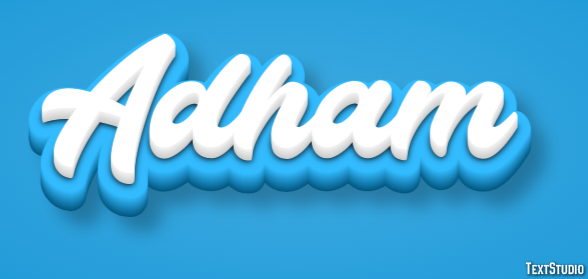Adham Text Effect
