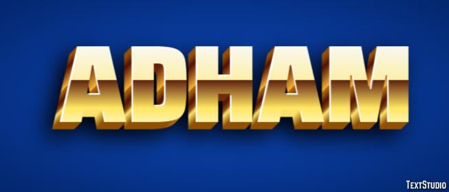 Adham Text effect