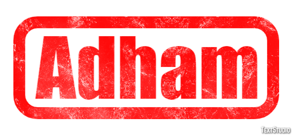 Adham Text Effect