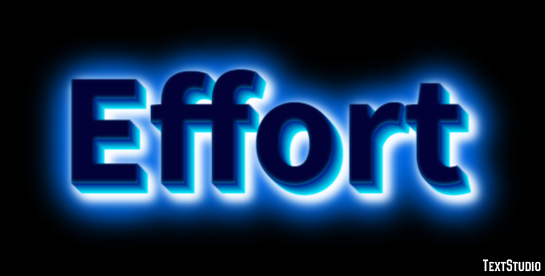 Effort Metin Efekti