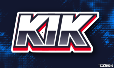 Kik Text Effect