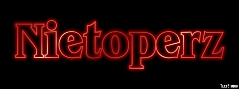 Nietoperz Efekt tekstowy