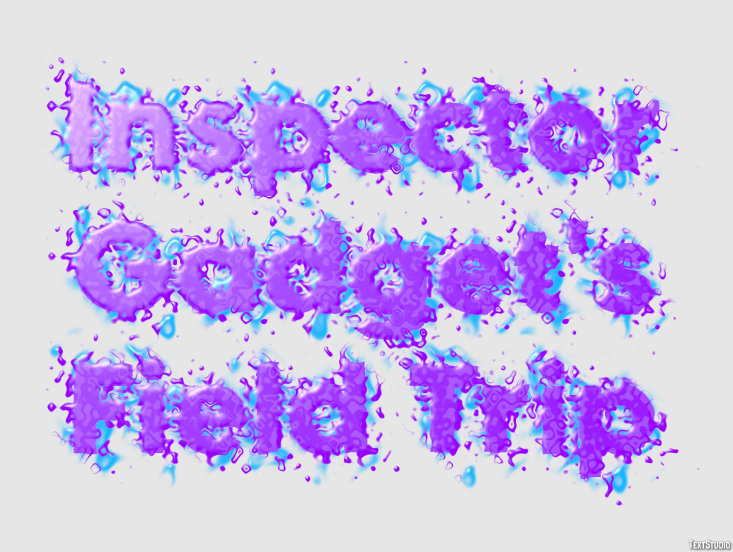 Inspector Gadget's Field Trip Text Effect