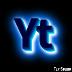 Yt Efeito de texto