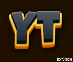 Yt Efeito de texto