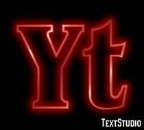 Yt Efeito de texto