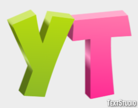 Yt Efeito de texto